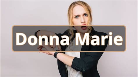 Donna Marie Youtube