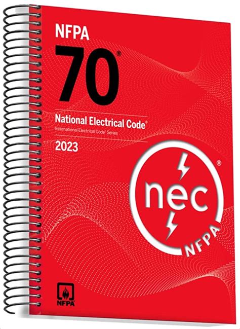 Nfpa 70 National Electrical Code 2023 Edition Spiralbound With Tabs