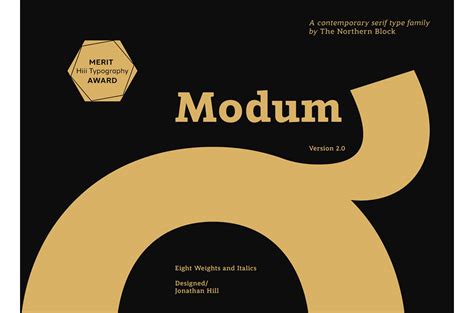 Modum Font - FreeDaFonts