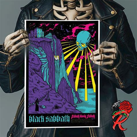 Black Sabbath Official Poster Commemorate The Classic 1973 Album ...