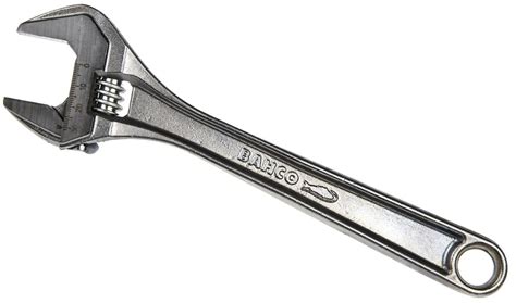 Bahco Adjustable Spanner, 255 mm Overall Length, 30mm Max Jaw Capacity - RS Components Vietnam