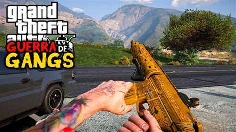 Gta V Guerra De Gangs Miss O Dada Miss O Cumprida Youtube