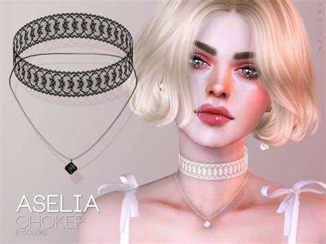 Sims 4 Choker CC