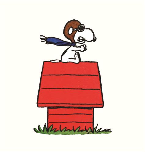 Peanuts Red Baron Animation Art