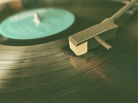 Vintage Vinyl Record Player Stock Image - Image of analog, audio: 173734593