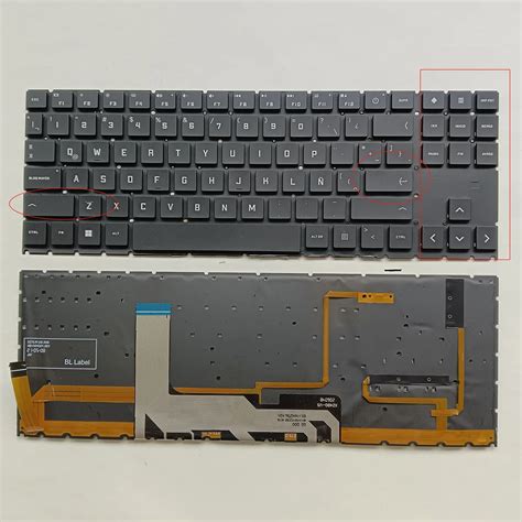 Teclado Retroiluminado Para HP OMEN 15 15EN 15 EN 15 EK TPN Q238 16 B