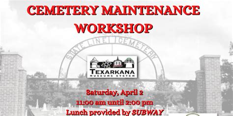 Cemetery Awareness Focus Of Workshop And Special Tour Texarkana Today