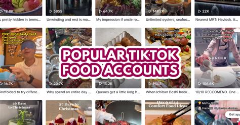 Popular Tiktok Food Influencers In Singapore To Get The Best