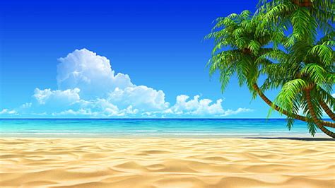 HD wallpaper: Beach, Blue Sky, Clean Water, Clouds | Wallpaper Flare