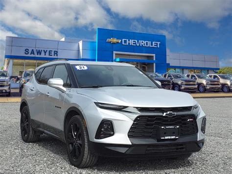 Certified Pre Owned 2021 Chevrolet Blazer RS SUV In Catskill CT85