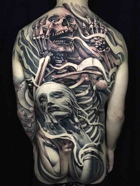 Cool Full Back Tattoos