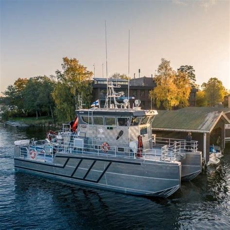 Barco de trabajo 1850 Oy Kewatec Aluboat AB embarcación de