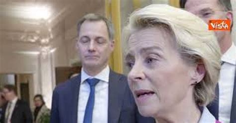 Proteste Agricoltori A Bruxelles De Croo Rutte E Von Der Leyen