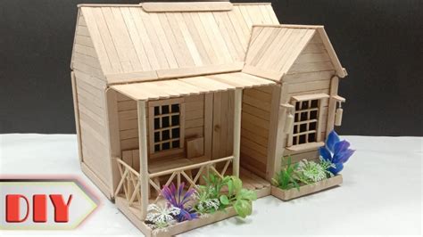 Cara Membuat Miniatur Rumah Dari Stik Es Krim Miniatur Rumah