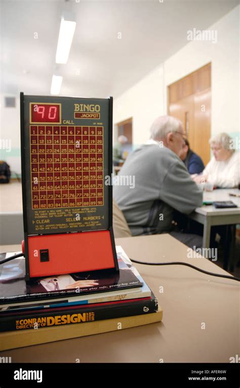 electronic bingo machine Stock Photo - Alamy