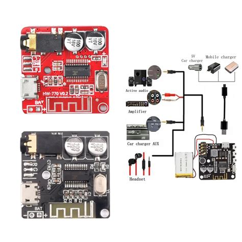 Placa Receptora De Audio Bluetooth VHM 314 MP3 Sin P Rdidas M Dulo De M