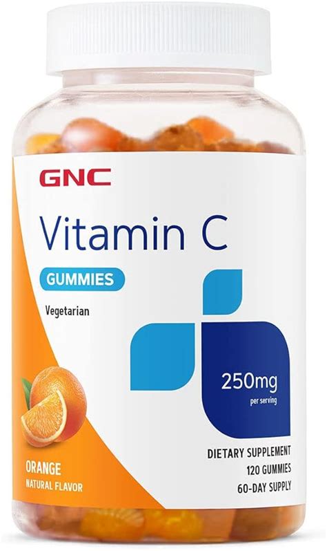 Amazon GNC Gomitas De Vitamina C De 250mg Proporciona Apoyo