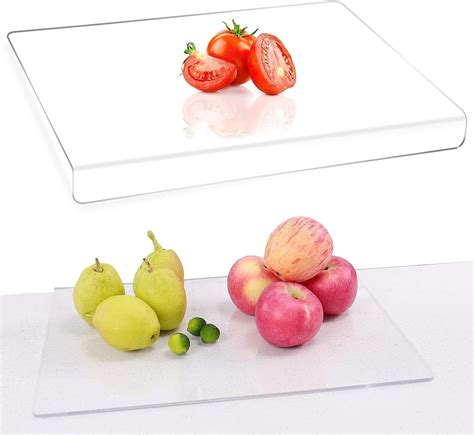 Amazon Clear Acrylic Cutting Boards For Kitchen Counter Durable