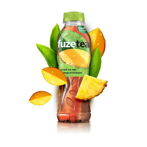 Fuze Tea Mango Ananas Pet 0 5L Bax 12 Sticle Comenzi Bauturi