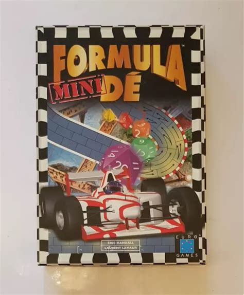 JEU DE SOCIÉTÉ FORMULE DÉ MINI Ed française EUR 129 00 PicClick FR