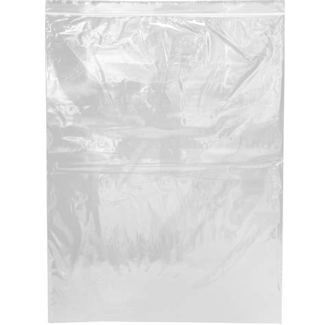 13 X 18 Zip Locking Bags 2 Mil Clearzip