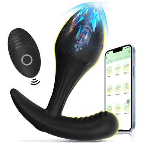 Anal Plug Sex Toys For Men Women 10 Speeds APP Remote Controlled