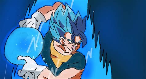 Vegito Blue Shintani Style By Paradoxartsz On Deviantart