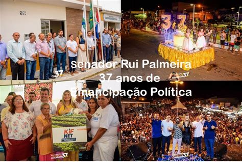 Portal Maltanet Senador Rui Palmeira Viveu Uma Semana De Festividades