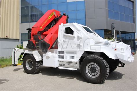 International Armored Group - Armored Rescue Crane Vehicle