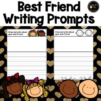 Friendship Writing Prompts by Britshop | Teachers Pay Teachers