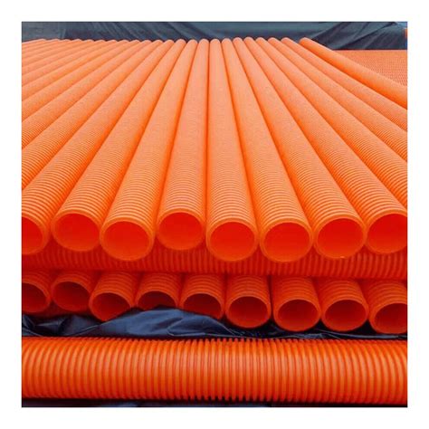 Hot Mm Mm Corrugated Hdpe Culvert Pipe Dwc For Sale China Hdpe