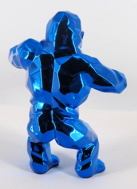 Kong Spirit Blue Edition Sculpture By Richard Orlinski Charitystars