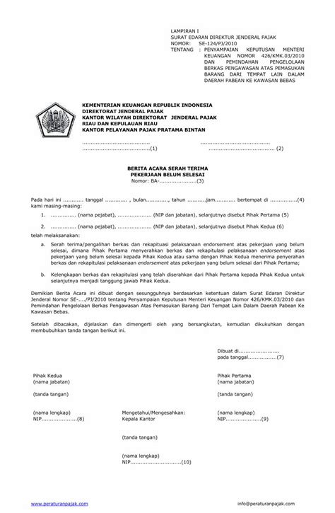 PDF LAMPIRAN I SURAT EDARAN DIREKTUR JENDERAL PAJAK FileAngka 3