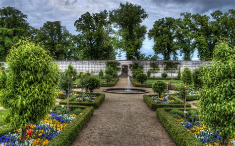 German Garden In Spring 4k Wallpaper Download