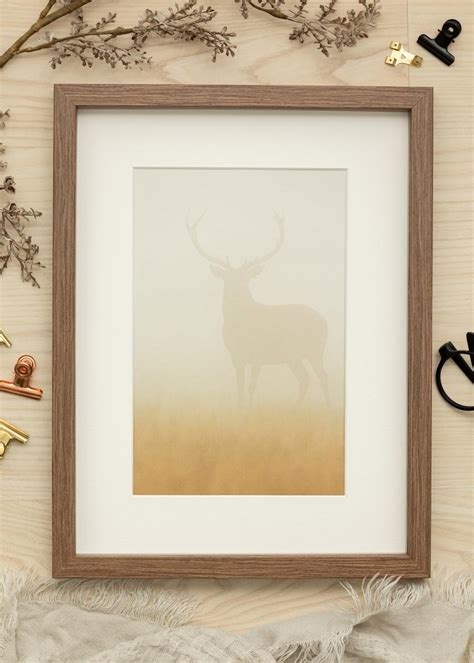 Buy Frame Fiorito Dark Oak 40x50 Cm Here BGASTORE IE