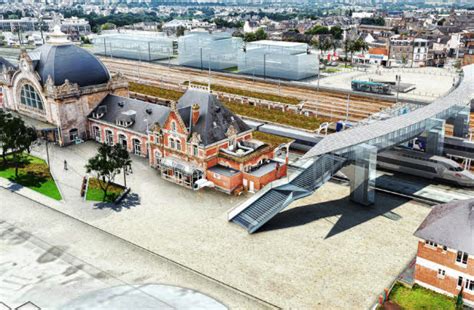 Saint Brieuc Avant Projet La Gare Et Ses Abords En Le T L Gramme