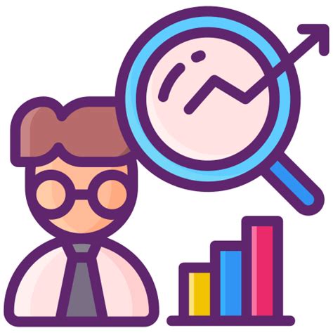 Analyst Flaticons Lineal Color Icon