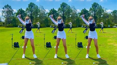 NELLY KORDA GOLF SWING SLOW MOTION Golf Lessons Golf Swing Lpga Tour