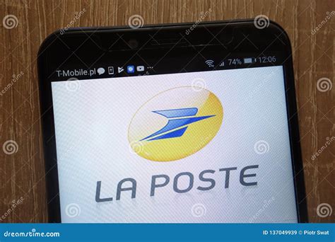 La Poste Logo Brand And Text On Arrow City Traffic Sign For Office Shop