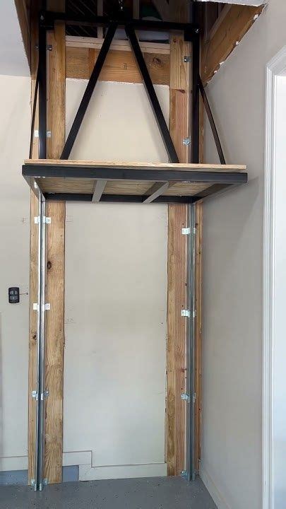 DIY Garage Attic Lift in 2024 | Garage attic lift, Attic lift, Attic lift diy