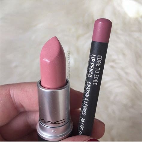 Mac Creme Cup Lipstick And Edge To Edge Lip Liner Lipstick Lipstick Kit Mac Makeup