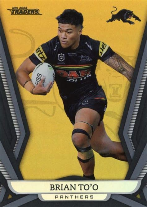 2023 Nrl Traders Gold Pearl Specials Gs109 Brian To`o Penrith