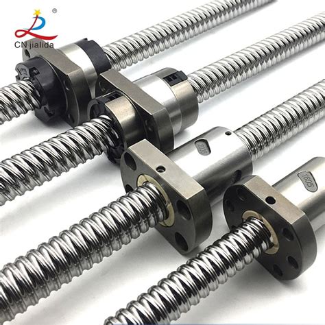 China Factory Precision Ballscrew Rolled Ground Ball Screw 6mm 80mm