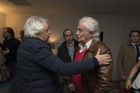 Photo Exclusif Michel Sardou Et Jean Paul Belmondo People Au