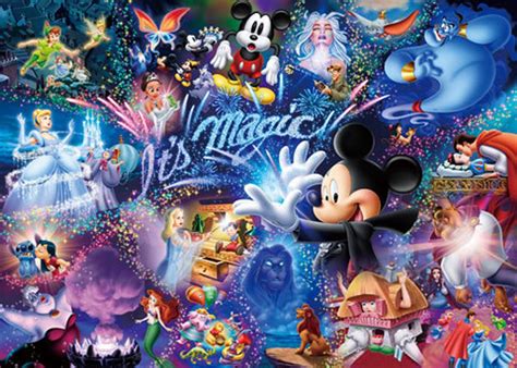 Tenyo Japan Jigsaw Puzzle Dsg 500 429 Disney Its Magic 500 Pieces