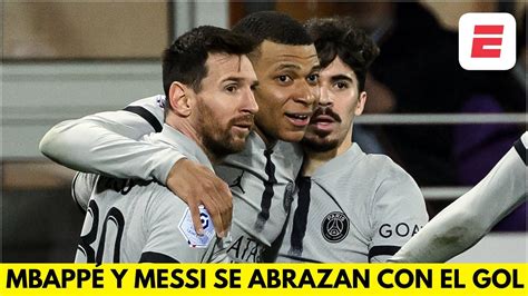 Golazo De MbappÉ Con Asistencia MÁgica De Messi Para El 2 1 AgÓnico Del Psg Vs Brest Ligue 1