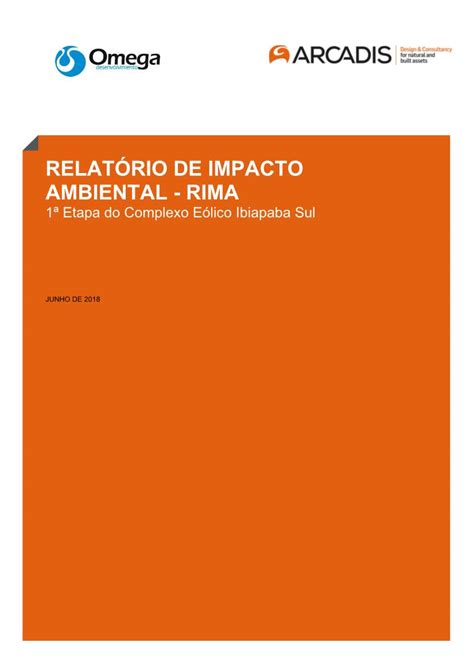 Relat Rio De Impacto Ambiental Rima Docslib