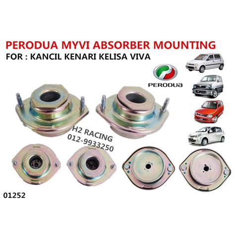 Perodua Myvi Kelisa Kenari Kancil Viva Absorber Mounting Pc Shopee