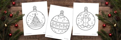 Printable Paper Christmas Ornament Templates