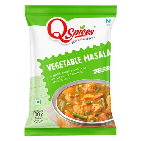 vegetable Masala - Q Spices